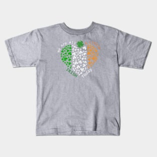 We Are All A Little Irish Today St. Patrick's Day Kids T-Shirt